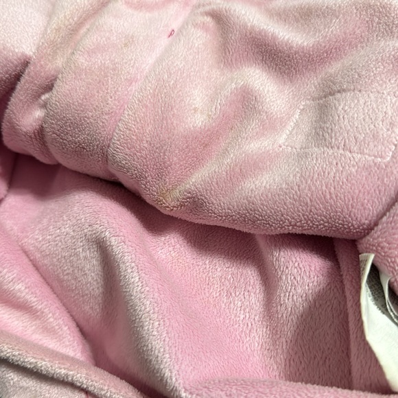 Size 5 Rain Coat Floral Polka Dot Hoodie Jacket Multicolor Pockets Full Zipper - Picture 7 of 13